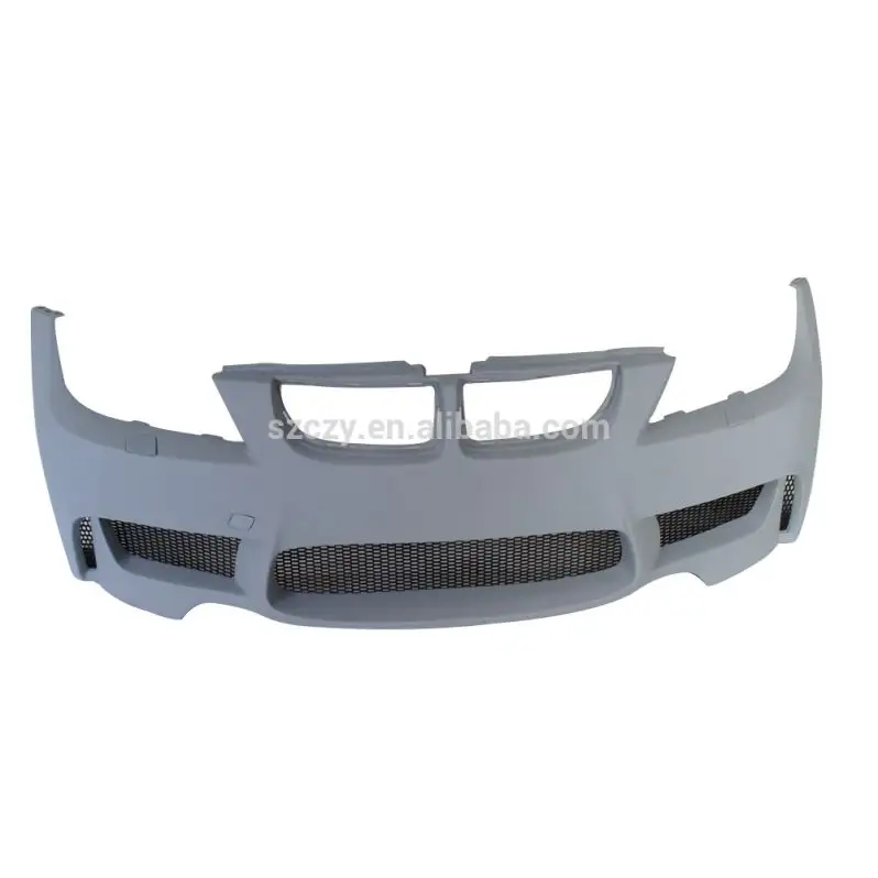 E90 1M Auto PU Unpainted Grey Primer Tuning Car Front Bumper for BMW E90 05-08