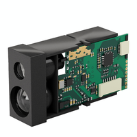 Capteur de distance laser 60m compteur Port série sans fil sortie numérique capteur de mesure de distance professionnel à point rouge
