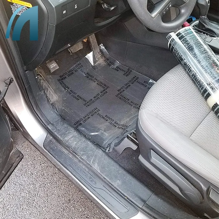Car Interior Temporary Pe Adhesive Protective Film for Automotive Carpet
