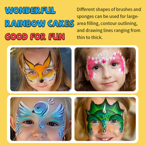 Suministros <span class=keywords><strong>de</strong></span> <span class=keywords><strong>Maquillaje</strong></span> Profesional para Payasos No Tóxicos, Juego <span class=keywords><strong>de</strong></span> Pintura Facial para Niños a Base <span class=keywords><strong>de</strong></span> Agua No Tóxica <span class=keywords><strong>de</strong></span> Venta Caliente - Product Image 3