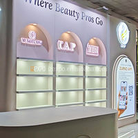 Stand d'exposition professionnel pour équipements de beauté, présentoir multifonctionnel pour cosmétiques, idéal pour les marques haut de gamme