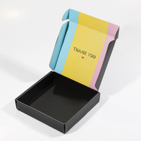 Boîte d'expédition en carton rigide personnalisée de luxe, imprimée, pliable, en gros, avec impression quadricolore