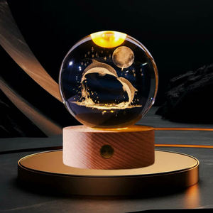 โคมไฟคริสตัลทรงกลม3D เพื่อความงามโคมไฟลูกบอลคริสตัลสำหรับตกแต่ง - Product Image 6