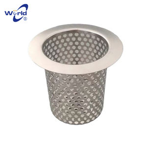 กระบอกกรองสแตนเลสแบบใช้ซ้ำได้ ล้างทำความสะอาดได้ สำหรับระบบกรองน้ำในงานเพาะเลี้ยงสัตว์น้ำและระบบชลประทาน - Product Image 3