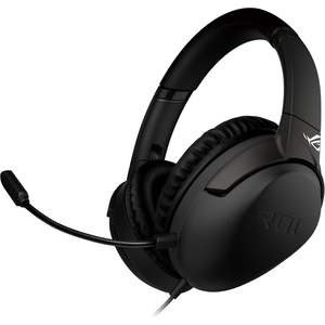 Casque de jeu filaire 100 % original en gros pour ROG Strix Go Core, prise jack 3,5 mm, noir, avec transducteur dynamique en plastique pour PC, Mac, Nintendo - Product Image 1