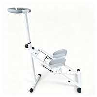 Mini stepper électrique pliable en métal pour exercices cardiovasculaires à domicile