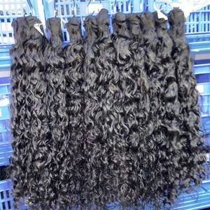 Capelli umani intrecciati capelli cambogiani naturali onda Italy ricciolo per il prezzo di fabbrica - Product Image 2