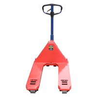 Venta al por mayor precio barato 10 Ton Roll Cart Hand Pallet Truck Manual Hidráulico Jack Trolley Carretilla elevadora con CE