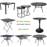 Table pliante d'extérieur et d'intérieur, table ronde blanche pour fêtes, table pliante de camping, table de fête pliable populaire, facile à transporter, en plastique