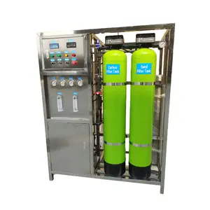 Machines de traitement de l'eau 250LPH système d'osmose inverse RO pour purifier les eaux souterraines du robinet