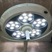 Lampe chirurgicale portable LED500Y à luminosité réglable, lumière d'opération sans ombre, 5000-60000 Lux d'éclairement, certifiée CE