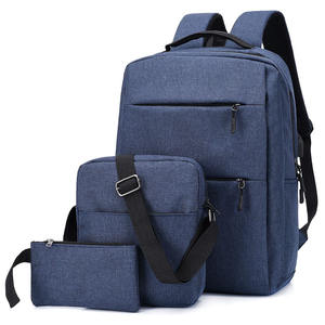 Custom 15.6 Inch USB Laptop <b>Backpack</b> with Anti-Theft Feature Fashionable New Bag Set Lining Made of Polyester - Product Image 4