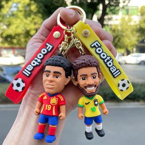 Llavero <span class=keywords><strong>de</strong></span> Coche con Figura <span class=keywords><strong>de</strong></span> Estrella del Fútbol 2026, <span class=keywords><strong>Messi</strong></span>, Ronaldo, para Fanáticos del Torneo Global <span class=keywords><strong>de</strong></span> Fútbol en EE. UU., Canadá y México - Product Image 4