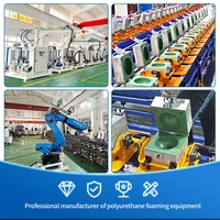 Équipement de ligne de production entièrement automatique personnalisé pour les balles de jouets en polyuréthane, mousse souple, machine de remplissage de mousse haute pression