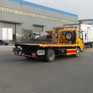 Camion de remorquage à plateau plat à 6 roues Smart Fleet JAC pour le remorquage de voitures, le déplacement de véhicules et les opérations de sauvetage - Product Image 5