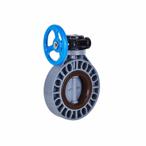 China High Quality DN200 to DN350 Inch Cpvc 8inch to 14inch Plastic With <b>Worm</b>-gear Handle Cpvc - Product Image 4