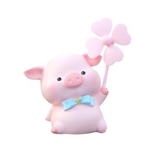 ตุ๊กตาเรซิ่นตกแต่งรถยนต์ หมุนได้ รูปหมีและเป็ดการ์ตูน ของตกแต่งภายในรถยนต์ - Product Image 5
