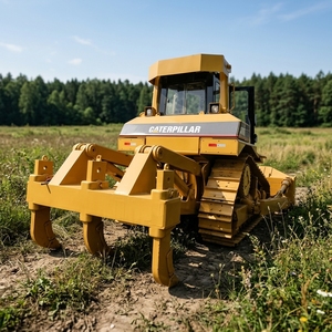 รถดันดินตีนตะขาบ Caterpillar D7H/D7G/D7R ปี 2016 มือสอง พร้อมเครื่องยนต์ CAT 3306 กำลัง 250 กิโลวัตต์ ความจุดันดิน 4 เมตร พร้อมวินซ์ ผลิตในญี่ปุ่น ขาย - Product Image 1