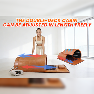 ZT New-style Spa Capsule Best Far Infrared Hothouse Body Wraps Sweat Slimming at <b>Home</b> Infrared Photon Therapy <b>Sauna</b> Dome - Product Image 4