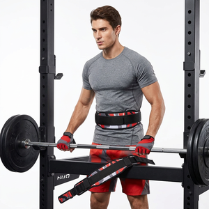 Cinturón de Neopreno de Alta Calidad para Levantamiento de Pesas, Estilo Camuflaje, con Hebilla, para Entrenamientos de Alta Intensidad, Unisex, SAAR - Product Image 1