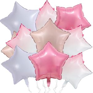 Red Round Star Heart Balloons Valentine's Day Foil Balloons Decoration for Valentines Wedding Party Supplies - Product Image 5