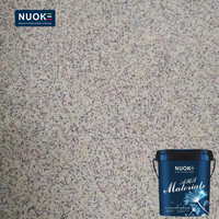Revêtement de sol autolissant en terrazzo liquide, marbre, époxy, sable coloré, haute dureté, facile à appliquer, remplace les carreaux de céramique