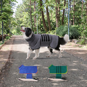 طوق قابل للتعديل البطن حزام بعقب ماصة سريع الكلب تجفيف معطف لينة ستوكات منشفة تجفيف - Product Image 2