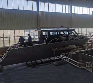 सुसमाचार नाव मछली पकड़ने के पोत मॉडल जीवन शैली केबिन क्रूजर 36ft/गहरी वी पतवार के साथ 11m एल्यूमीनियम मछली पकड़ने की नाव - Product Image 4