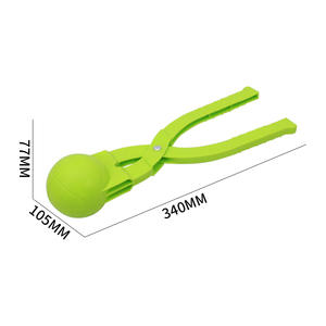 Outdoor Snowball Fight Game <span class=keywords><strong>Snow</strong></span> <span class=keywords><strong>Ball</strong></span> Shape Maker Toys con manico per bambino - Product Image 6
