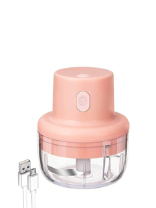 Electric Meat Mincer Vegetable Garlic Slicers <b>Grinder</b> Fruit Press Smasher Machine Onion Masher Red <b>Pepper</b> Chopper Crusher - Product Image 1