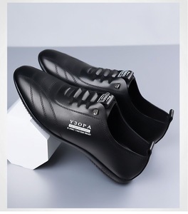 Hoogwaardige groothandel modieuze lichtgewicht schoenen met zachte zool voor heren, van leer, casual & formeel, voor lente, zomer en herfst - Product Image 3