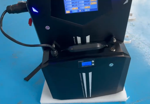 Nouvelle machine de nettoyage de fibres HUALONG Au3tech pour l'élimination de la peinture sur les surfaces en acier inoxydable, aluminium, métal et bois, facile à utiliser - Product Image 2