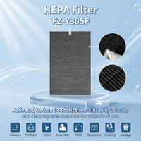 Filtre HEPA H12 haute efficacité FZ-Y30SF, filtre composite 2-en-1 de remplacement pour purificateurs d'air de voiture et domestiques - Écologique