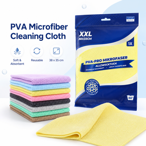 Paño de Limpieza de Microfibra PVA TIPTOP, Toalla de Cocina Multiusos Reutilizable, Suave y Absorbente - Product Image 1