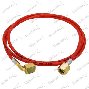 Резиновые шланги высокого давления, 1,5 м, прямой и изогнутый 1/4 - Product Image 1