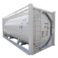 Conteneur-citerne ISO T14 30FT 40FT pour le transport de liquides chimiques : chlorure de sodium, chlorate d'hydrogène, hydroxyde de sodium