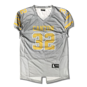 Maillots de football américain personnalisés en gros, avec logo et numéro d'équipe, en polyester/coton, respirants, anti-UV, séchage rapide, grandes tailles - Product Image 2