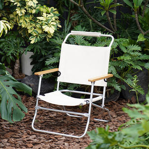 Muebles de Camping para Exteriores, Sillas Plegables con Marco de Aluminio, Silla de Playa Plegable Ajustable - Product Image 6