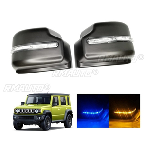 For Suzuki Jimny JB64 JB74 3/5 <b>door</b> 2018+ Body Kit Car Rearview Cover Protect Side <b>Mirror</b> Cover Rearview <b>Mirror</b> Trim Accessories - Product Image 2
