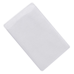 Transparent Frosted Card Sleeve 4 Inch Plastic Id Credit Card Holder Protective Case For Bank Transport Membership Cards - Product Image 4