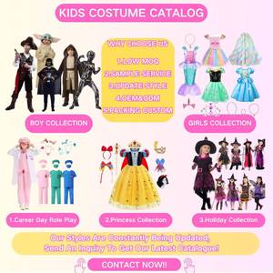 Último Diseño de Disfraz de Joy para Niñas, Disfraz de Princesa para Halloween, Fiesta de Disfraces + Peluca - Product Image 6