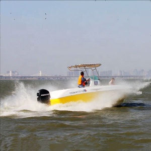 Yate Deportivo de FRP para Pesca con Motor Fuera de Borda, 6.2 Metros de Longitud, Capacidad para 6 Personas, para Uso en Lagos y Ríos - Product Image 4