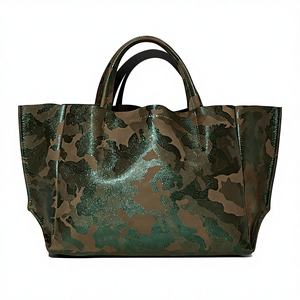 Fabricant direct, nouveaux sacs à main pour femmes en cuir véritable, grande taille, avec fermeture à glissière et diamants - Sacs à main imperméables pour filles - Product Image 1