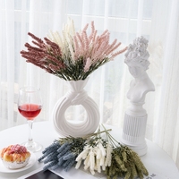 MW66782 Fleurs Artificielles Lavande Mariage Malt Herbe Décor à la Maison pour Fête d'Anniversaire Jardin Plantes Artificielles