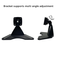 Hesida 4CH Monitor de coche de alto brillo pantalla táctil 10,36 pulgadas M12 conector de 4 pines Pantalla de coche para camión autobús cosechadora remolque