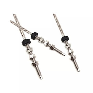 Staffa a L <span class=keywords><strong>per</strong></span> Tetto in Metallo M10*200 con Vite a Doppia Filettatura SUS304, Bullone di Sospensione - Ingrosso Fabbrica - Product Image 5