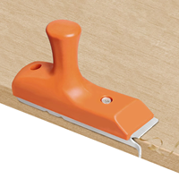 Outil de finition manuel industriel DIY durable pour le chanfreinage et le débavurage du placage bois, du plastique et de l'acier