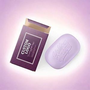 Custom Eco Friendly Recycled Paper Packing Bar Soap Packaging <b>Box</b> for <b>Gift</b> - Product Image 1