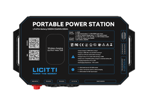 Acumulateur portable 12V générateur solaire camping-car extérieur banque étanche alimentation de secours tout en un centrale électrique - Product Image 6