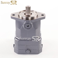 Motor Hidráulico de Pistones Axiales de Desplazamiento Fijo Rexroth A10FM63 de 63cc, Motor de Accionamiento de Alto Torque para Maquinaria de Minería y Equipos de Grúas